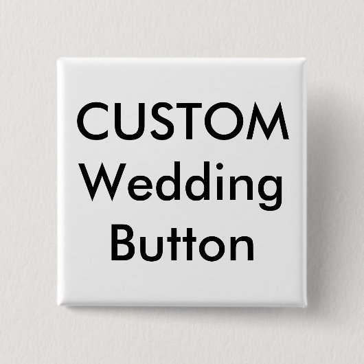 Aangepaste Button 2-inch bruiloft (Voorkant)