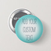 Aangepaste Button Blauwe en witte verloop (Voorkant /achterkant)