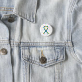 Aangepaste Button gele en blauwe bewustwording (In situ)