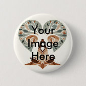 Aangepaste Button voor eigen foto Pinback (Voorkant)