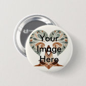 Aangepaste Button voor eigen foto Pinback (Voorkant /achterkant)
