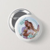 Aangepaste Button voor fotobruiloft (Voorkant /achterkant)