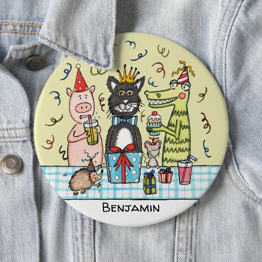 Aangepaste Button voor gezelschapsdieren (In situ)