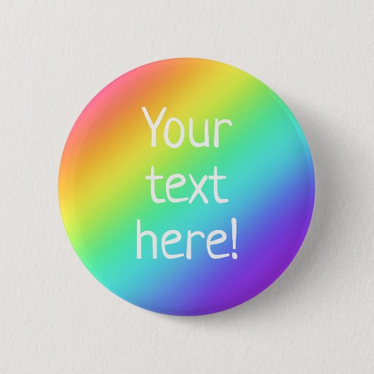 Aangepaste Button voor regenboog (Voorkant)