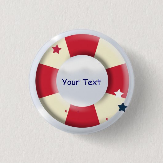 Aangepaste Button voor standaard lifesaver ontwerp (Voorkant)