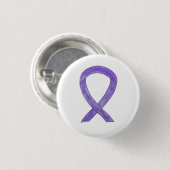 Aangepaste Buttonnen voor Lavender Awareness Ribbo Ronde Button 3,2 Cm (Voorkant /achterkant)
