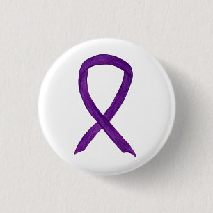 Aangepaste Buttonnen voor Paarse bewustwording Ronde Button 3,2 Cm