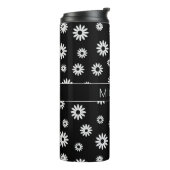 Aangepaste BW Daisies Thermosbeker (Gedraaid links)