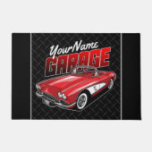 Aangepaste C1 Red Classic Sportkleding uit 1961 Deurmat (Voorkant)