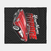 Aangepaste C1 Red Classic Sportkleding uit 1961 Fleece Deken (Voorkant (Horizontaal))