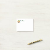 Aangepaste Cactus Lover Post-it® Notes (Op bureau)