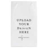 Aangepaste cadeau, 5 x 8,5 inch klein cadeauzakje (Achterkant)