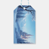 Aangepaste cadeau Labels - Winter Cadeaulabel (Achterkant)