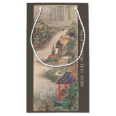 Aangepaste cadeau voor Japanse kunst Klein Cadeauzakje (Achterkant)