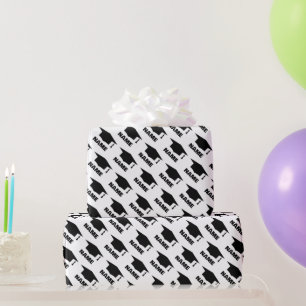 Aangepaste cadeaubonloop voor afgestudeerden op sc cadeaupapier