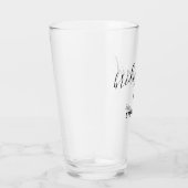 Aangepaste cadeaus voor gepersonaliseerde minimali glas (Rechts)