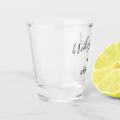 Aangepaste cadeaus voor gepersonaliseerde minimali shot glas (Links)