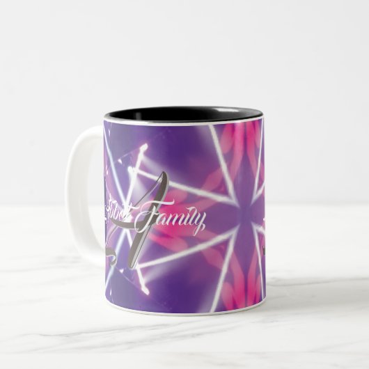 Aangepaste cadeaus voor grootouders tweekleurige koffiemok (Voorkant links)