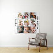 Aangepaste cadeaus voor mam Moederdag 9 Foto Colla Wandkleed (In Situ (horizontaal))