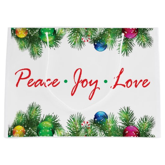 Aangepaste cadeautas - Groot, glanzend (Voorkant)