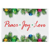 Aangepaste cadeautas - Groot, glanzend (Achterkant)