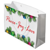 Aangepaste cadeautas - Groot, glanzend (Achterkant Gekanteld)