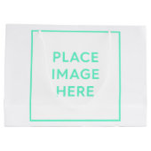 Aangepaste cadeautas - Groot, glanzend (Achterkant)