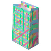 Aangepaste cadeautas - klein, glanzend (Achterkant Gekanteld)