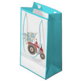 Aangepaste cadeautas - klein, glanzend (Voorkant Gekanteld)