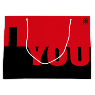 Aangepaste cadeautassen ontworpen voor gevoelens groot cadeauzakje