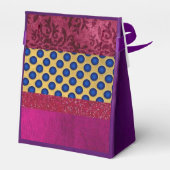 Aangepaste cadeauvakken voor feestdagen bedankdoosjes (Achterkant)