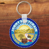 Aangepaste Californische Sleutelhanger 2.0 (Voorkant)