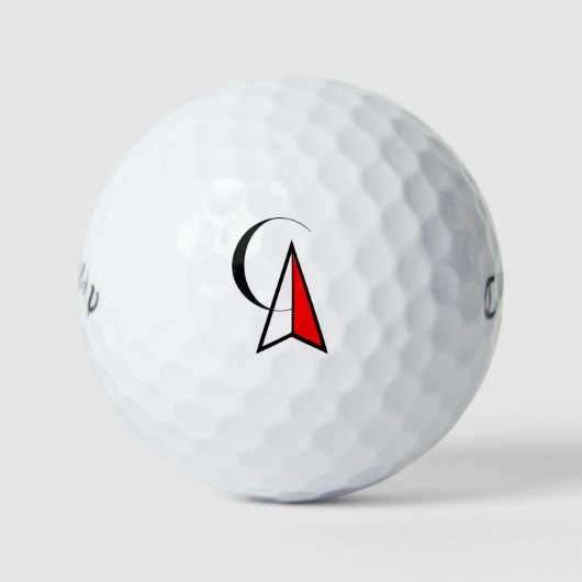 Aangepaste Callaway Warbird Golf Ball Golfballen (Voorkant)
