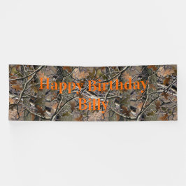 Aangepaste Camo Banner, BDay, Welkom thuis, Camp S Spandoek
