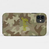 Aangepaste Camouflage iPhone 5 Hoesje (Achterkant (horizontaal))