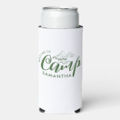 Aangepaste Camp Bachelorette Party Modern Rustiek (Seltzer Voorkant)