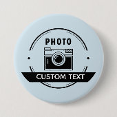 Aangepaste campagne Buttonnen - Ontwerp uw eigen p Ronde Button 7,6 Cm (Voorkant)