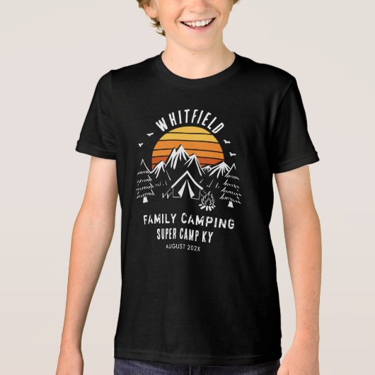 Aangepaste campagne voor Vacking in aangepaste ree Tri-Blend Shirt (Voorkant)
