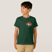 Aangepaste Camper Name Family Reunion Mountain Kin T-shirt (Voorkant volledig)