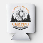 Aangepaste camping crew familie matching blikjeskoeler (Achterkant)