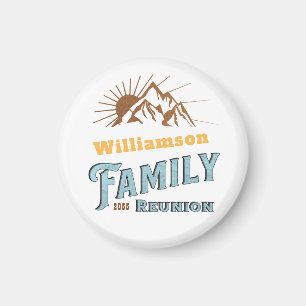 Aangepaste Camping Familie Vakantie Matching Magneet