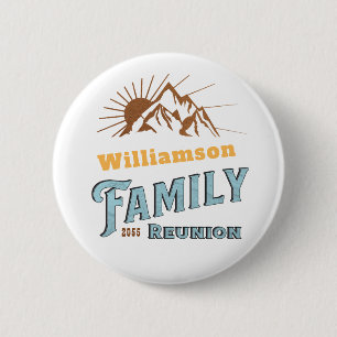 Aangepaste Camping Familie Vakantie Matching Ronde Button 5,7 Cm