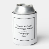 Aangepaste Can Koeler – Gepersonaliseerde Koozie (Blikje Voorkant)