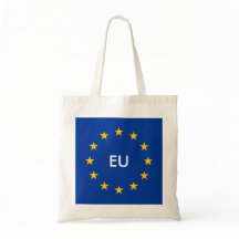 Aangepaste canvas tas EU-vlagbegroting