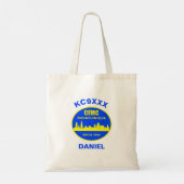 Aangepaste Canvas tas met Callsign & Naam (optione (Achterkant)