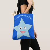 Aangepaste Canvas tas voor Bright Blue Celebration (Dichtbij)