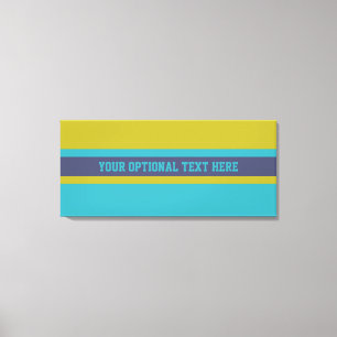 Aangepaste canvasafdruk tappatroon stripes canvas afdruk