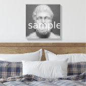 Aangepaste canvasprint | Voeg hier uw eigen afbeel Canvas Afdruk (Insitu (Slaapkamer))