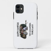 Aangepaste caravan familiefotogelukkige campers Case-Mate iPhone case (Achterkant)