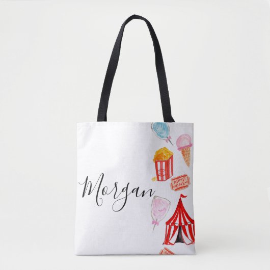 Aangepaste carnaval kinder Canvas tas (Voorkant)